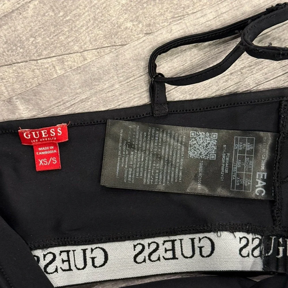 Guess Black Sports Bra Size‎ XS/Small